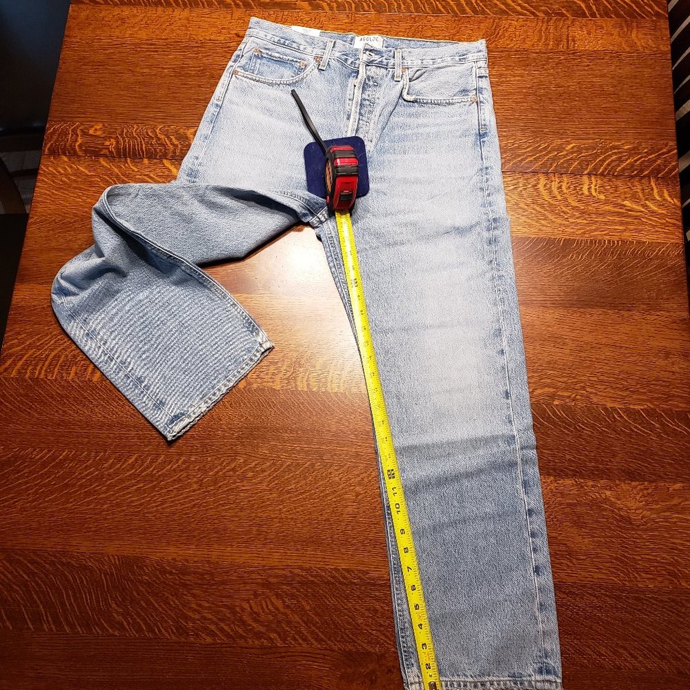 Agolde 90's Loose Fit Mid Rise, Affair NWOT 31 - Picture 9 of 12
